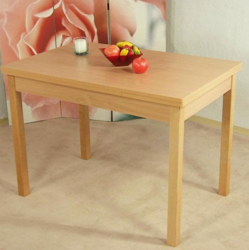 Auszugtisch L. 104-164cm Buche Esstisch Esszimmertisch Tisch Küchentisch ausziehbar