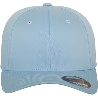 Flexfit Unisex 6277-Flexfit Wooly Combed Flexfit Wooly Combed, Carolina Blue, L/XL