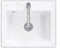 Villeroy & Boch VB-3309 01 R1 SUBWAY 60S Spülbecken, White