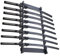 REPLIKSWORD Support Bois Murale 8 Places Katana Epee Presentoir en Bois Sabre