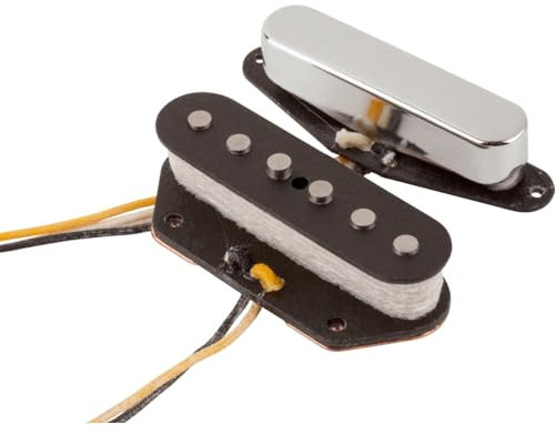 Fender Custom Shop - Texas Special Telecaster Set de Micros – Noir/Nickel