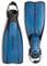 Cressi Pro Light Palme réglables Mixte, Noir/Bleu, XS/S