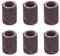 Dremel 431 Bande di levigatura in confezione multipla, 6 bande di levigatura (6,4 mm - grana 60) per levigare, modellare e levigare legno e plastica