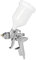 Aircraft Farbspritzpistole PJ HVLP (inkl. Saugbecher 750 ml, Farb- und Luftmengenregelung, Arbeitsdruck 4-6 bar), 2101600