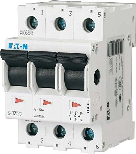 Eaton (Installation) Hauptschalter IS-80/3 Schalter für Reiheneinbau 4015082762803