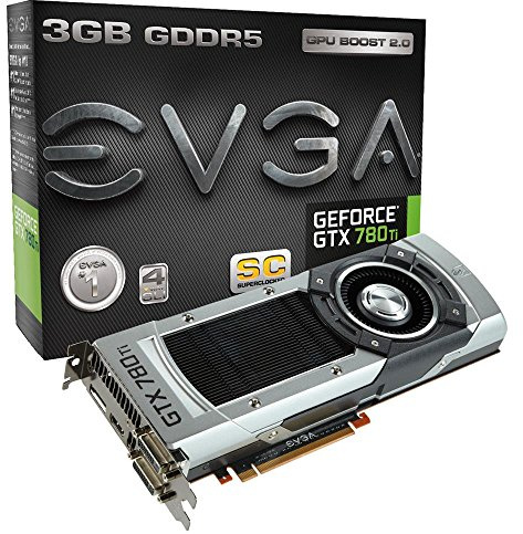 EVGA Nvidia GTX 780Ti SC 3GB 384-Bit Grafikkarte