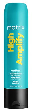 Matrix Total Results – Hair CONDITIONERS (Women, Professional, Thin Hair, Volumen, To Use: After High Amplify Shampoo, Apply To Wet Hair. Massage. Rinse. In Case Of Contact with Eyes,)