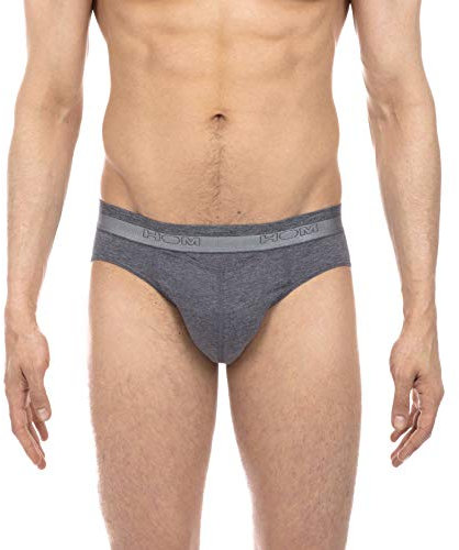 HOM Homme Ho1 Slip, Gris, M EU