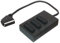 21 PIN SCART PLUG TO 3 WAY SCART SOCKET ADAPTOR IDEAL FOR TELEVISIONS/TVS AND DVD PLAYERS ETC