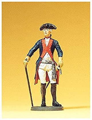 Preiser 1/25 PR54123 Modelleisenbahnen – Officier Debout 1756