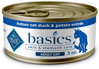 Blue Buffalo Basics Duck Grain-Free Wet Cat Food, 3 oz, 24 ct
