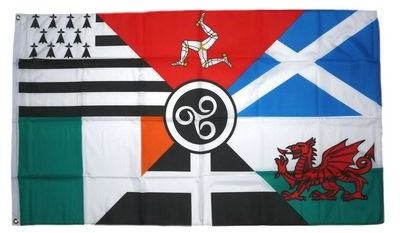 Fahne/Flagge Keltische Nationen 60 x 90 cm Flaggen