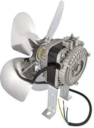 Paxanpax Universal Fridge Fan Motor and Mounting Bracket Kit, 7 W