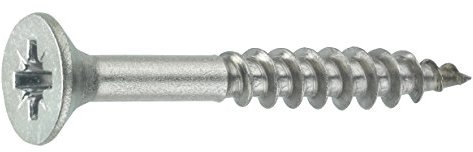 Connex KL3174035 Vis en Acier Inox A2 pour panneaux de particules 1000 g PZ 4 x 35 mm