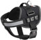 Dogline Hundegeschirr und 2 abnehmbare „Do Not Pet Flicken“, Größe S / 45,7 cm bis 63,5 cm, Schwarz