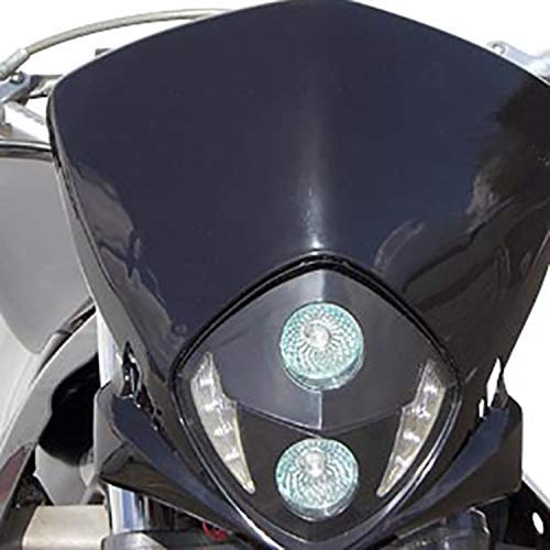 Plaque phare Racing XtremeRace Noir avec LED