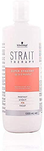Schwarzkopf Professional Strait Styl. Therapy Fixierungsmilch, Unparfümiert, 1000ml