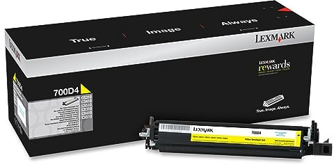 LEXMARK 700D4 Entwickler gelb Standardkapazität 40.000 Seiten 1er-Pack