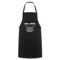 Spreadshirt Grill Wars Fleisch Dunkle Seite Schon Hat BBQ Kochschürze, One size, Schwarz