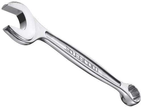 FACOM - Llave combinada de 24 mm, roja y negra - 440.24PB