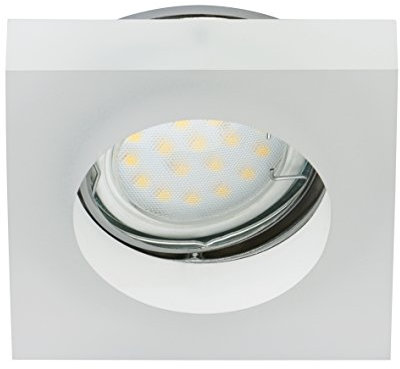 Briloner Leuchten LED Ein-/ Aufbauleuchte 1x GU10, 3W, direkter Anschluss, kein Trafo notwendig, Acryl mattiert, 7200-016