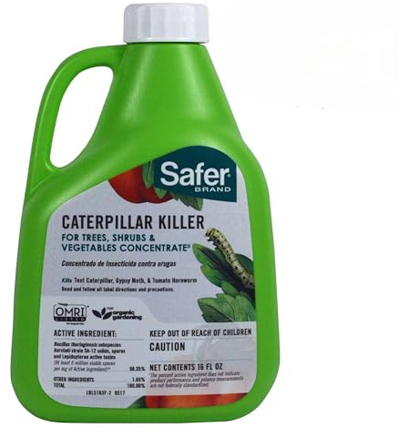 Safer Brand Caterpillar Killer II Concentrate Spray, 16 fl oz