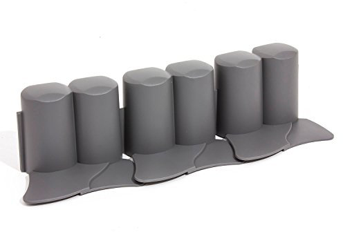 Prosper Plast Palissade de Jardin IPAL6-S443 302 x 10 cm – Gris (12 pièces)