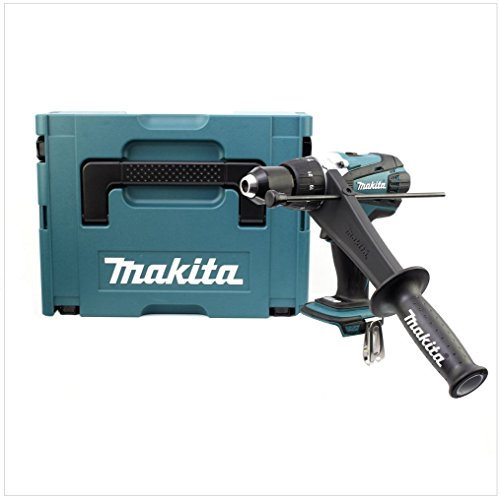 Makita DHP458ZJ Taladro combinado 91Nm 18V + maletin Makpac
