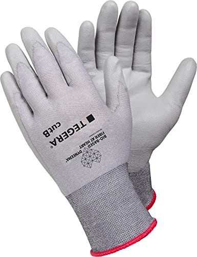 Ejendals Schnittschutzhandschuh Tegera 909, Größe 8, 1 Stück, grau, 909-8