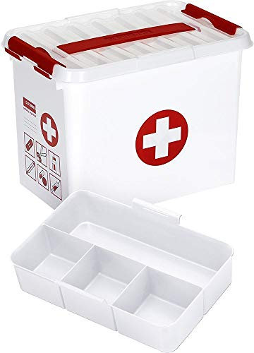 Sunware Aufbewahrungsbox für Erste Pflege, 9 l