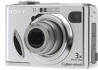 Sony Cyber-shot DSC-W7 Digital Still Camera - Silver [7MP, 3 x Optical Zoom]