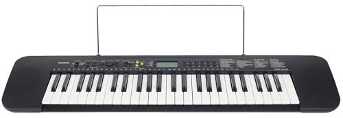 Casio CTK-240 Keyboard mit 49 Standardtasten in schwarz