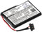 Akku Typ MAGELLAN E4MT181202B12, Hohe Leistung, 3.7V, 1100mAh, Li-Ionen