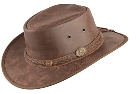 SCIPPIS Lederhut Springbrook, tan, L