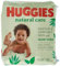 Huggies Natural Care Lingettes pour bébé, 99% d'eau et à l'aloe vera, 168 lingettes (3 packs de 56 lingettes)