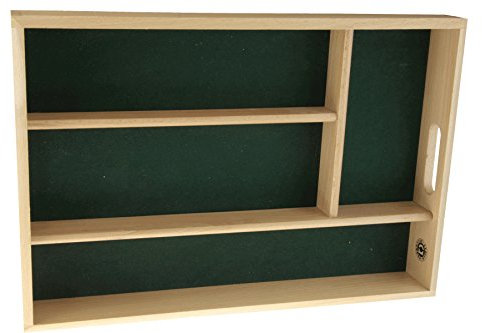 APOLLO Cutlery Tray, Natural Wood, 34x24x4.6