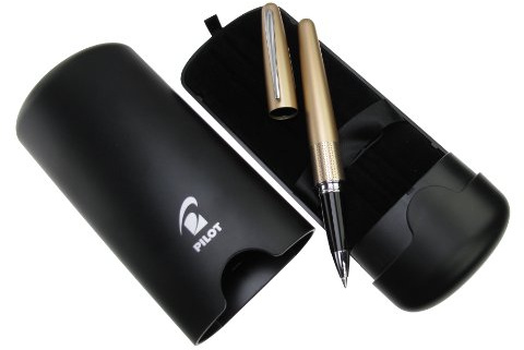 PILOT MR Liquid Ink Rollerball (Single Pen) - Gold Barrel