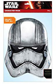 Maschera di Cartone Capitaino Phasma Star Wars VII - The Force Awakens