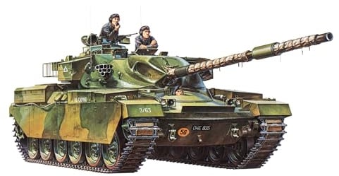 Tamiya Chieftain Mk 5 Tank 1:35 Plastic Model Assembly Building Kit 35068