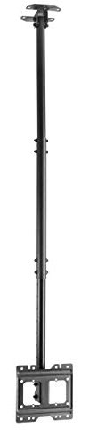 NVS LCD50 Supporto staffa da soffitto per tv lcd led 24 26 28 32 40 42 pollici, nero