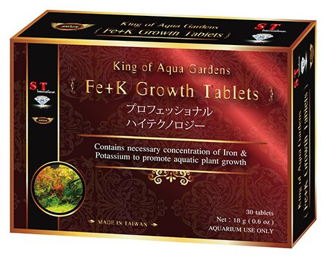 S.T. International Fe+K Growth Tablets for Aquarium Plants