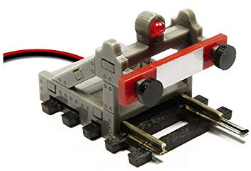 Proses BF-HO-04 Prellbock Baugr. H0/00 beleuchtet (Gleichstrom digital)
