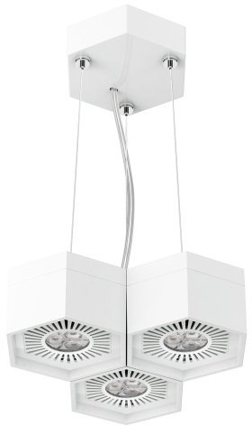 Osram LED Pendellleuchte Combilite Triple 3 x 4 W, weiß 41023
