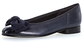 Gabor 05.106.36 Damen Ballerinas, Blau (blue Leather/patent), 36 EU