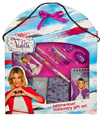 Undercover VIAE2230 - Disney Violetta Geschenkset, 8-teilig, grau