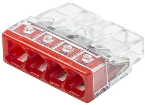 Wago - Flasche mit 50 Mini-Klemmen, automatisch, 4 Eingänge, S2273