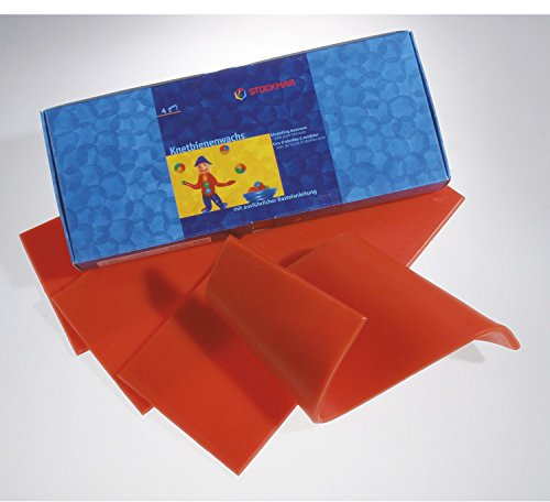 Stockmar Knetbienenwachs - Einzelfarben - 4 Tafeln 240x100x6 mm, Bienenswachsfarbe