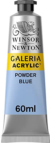 Winsor & Newton 2120446 Galeria Acrylic Colour, 60ml Volume, Powder Blue, (Pack of 1)