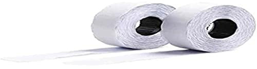 AVERY Zweckform PLP1226 Etikettenrolle (15.000 Stück, 1-zeilig, permanent haftend, 12 x 26 mm) 10 Rollen weiß