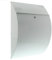 Burg Wächter Briefkasten mit Öffnungsstopp, A4 Einwurf-Format, EU Norm EN 13724, Verzinkter Stahl, Riviera 835 W, Weiß (B x H x T) 335 x 460 x 130 mm